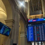La Bolsa española cede el 0,24 % y se aleja de los 15.200 puntos a la espera de la Fed