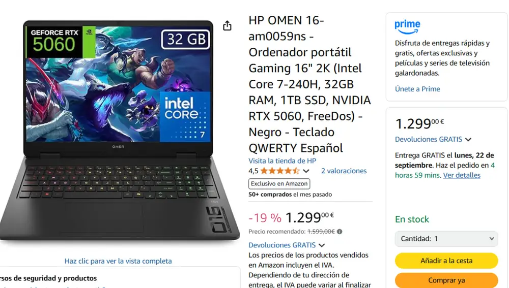 Esta oferta puede finalizar en cualquier momento