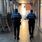 Agentes de la Policía Municipal de Valladolid.