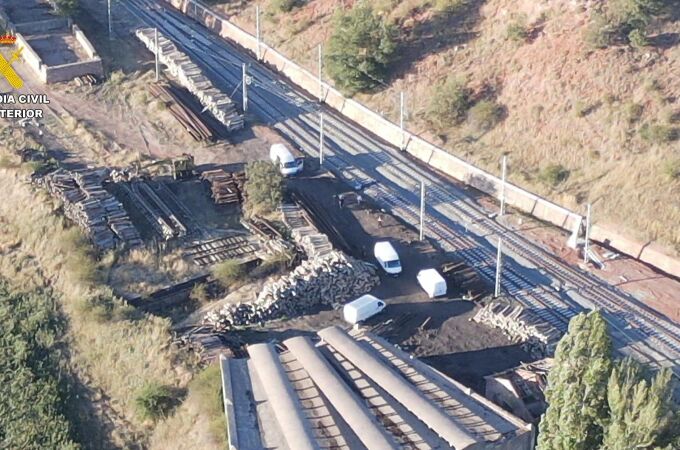 Detenidas 11 personas por sustracción de vías férreas y cableado en Palencia y Soria