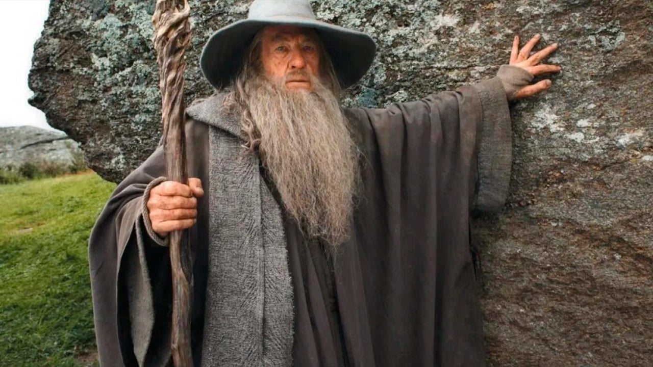 El verdadero Gandalf solo aparece una vez en la trilogía 'El señor de los anillos' de Peter Jackson