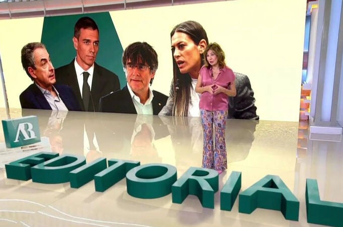 Ana Rosa Quintana durante el editorial de 'El programa de Ana Rosa'
