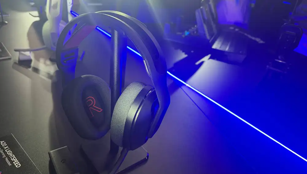 A20X Lightspeed en el stand de auriculares