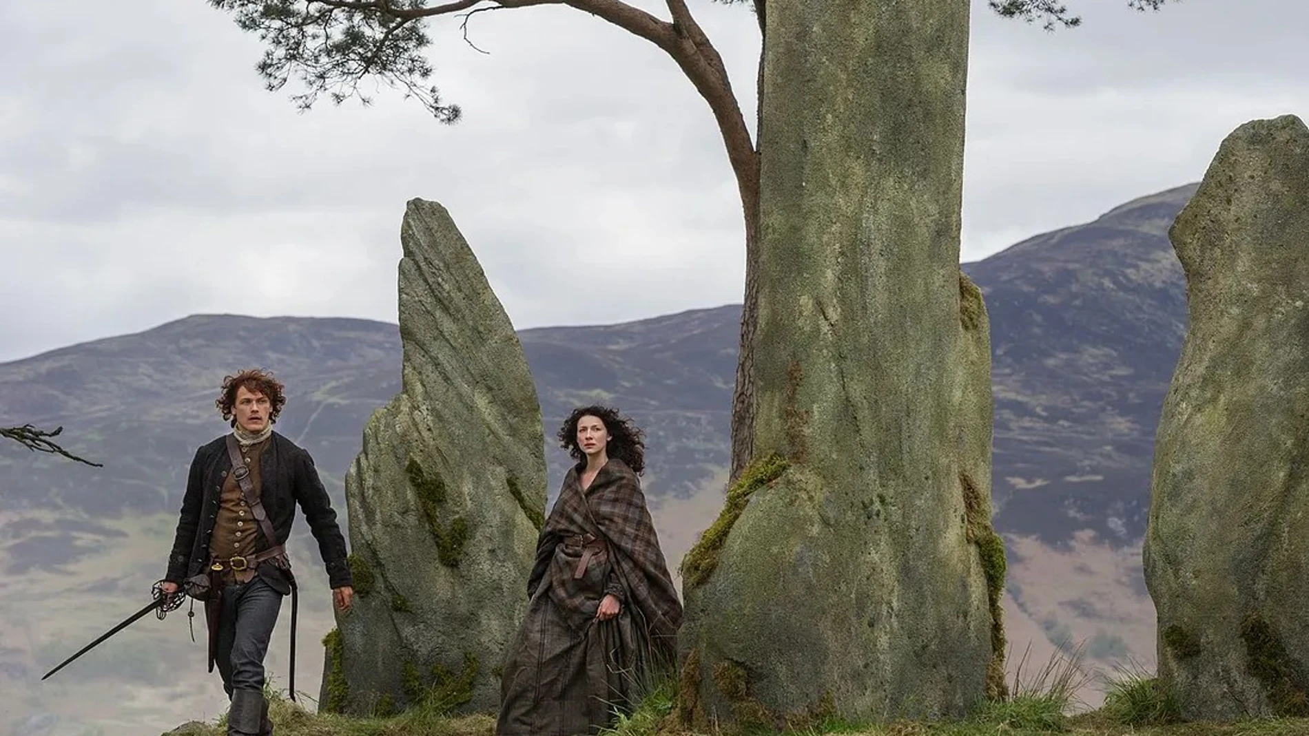 Piedras Craigh Na Dun en 'Outlander'