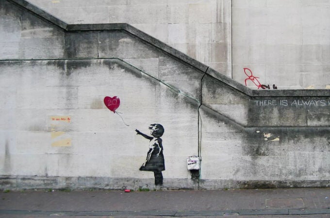 Absuelven a un constructor londinense acusado de robar un grabado de Banksy en una galería