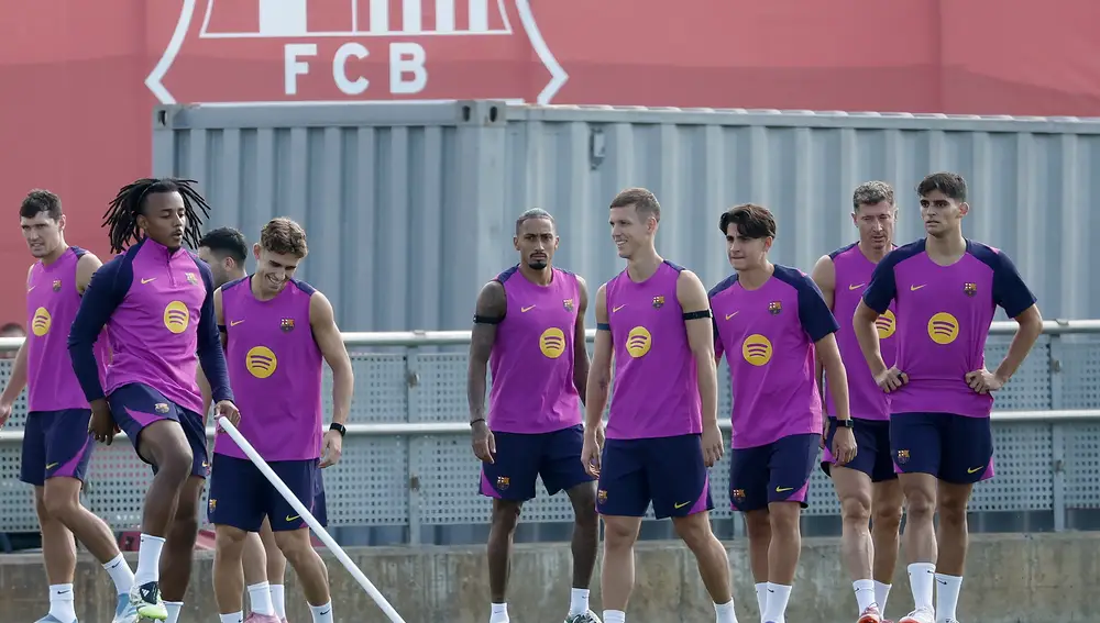 Entrenamiento del FC Barcelona