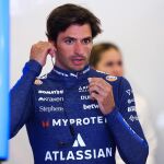 Carlos Sainz, en Bakú