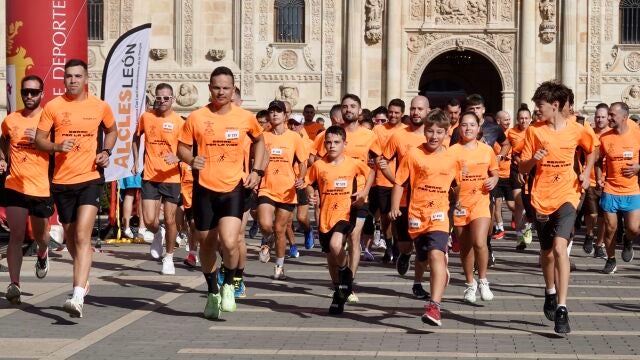 Carrera solidaria ‘Corre por la Vida’, organizada por la Asociación Leonesa con las Enfermedades de la Sangre, Alcles