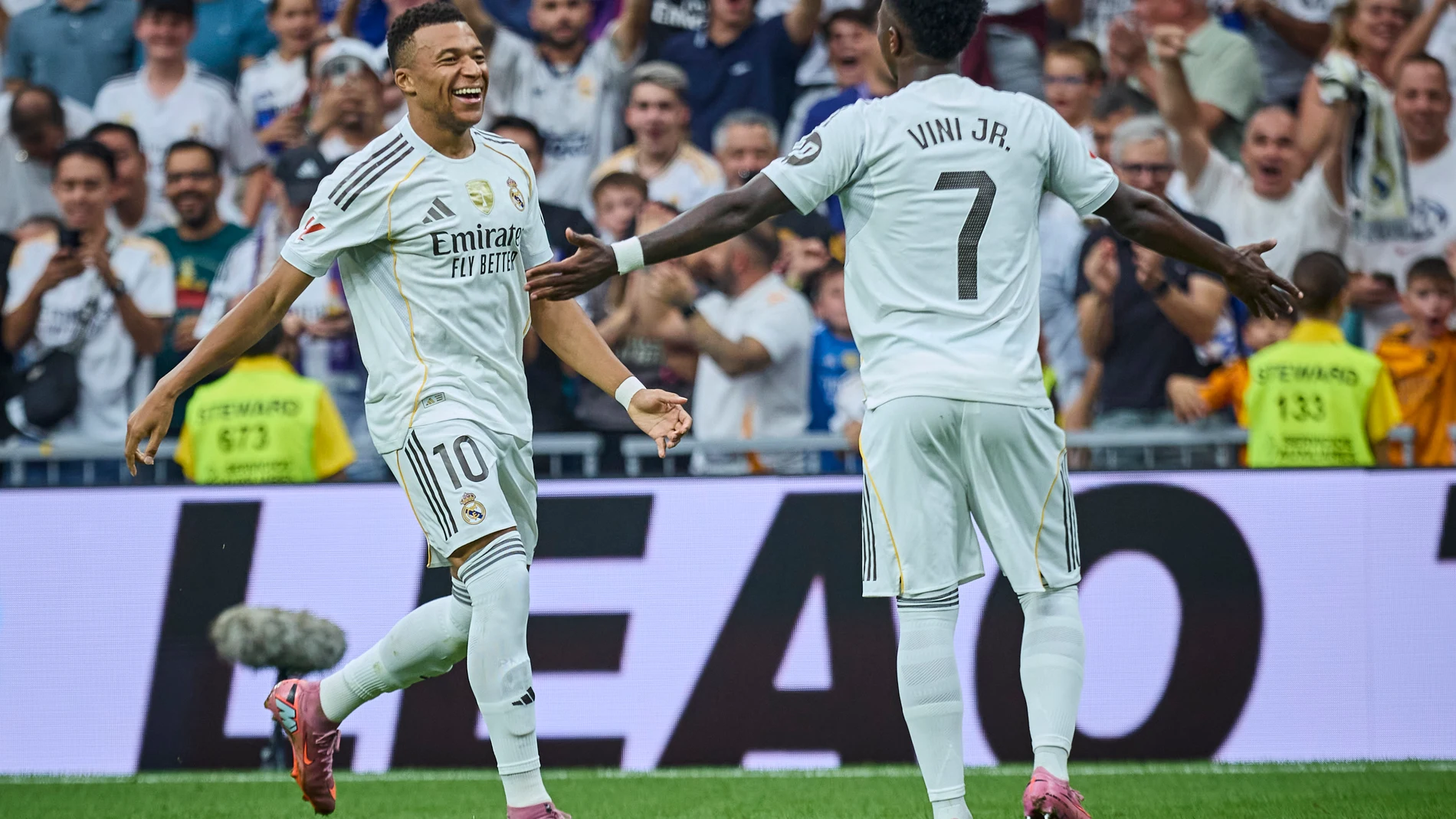 Real Madrid . RCD Español, Liga Kylian Mbappé © Alberto R. Roldán / Diario La Razón. 20 09 2025