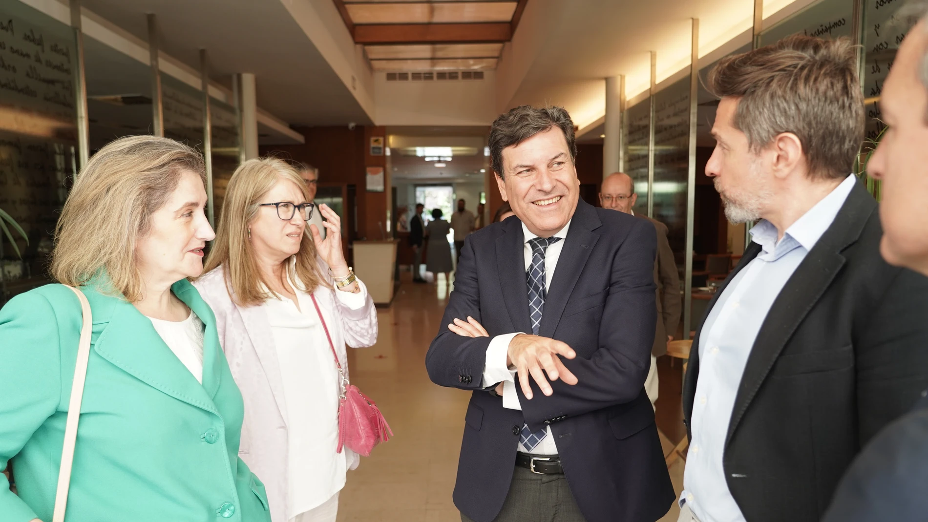 El consejero de Economía y Hacienda, Carlos Fernández Carriedo, participa en la reunión anual del Clúster de Automoción y Movilidad de Castilla y León (FACYL)