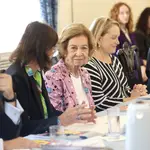 La Reina Sofia en Washington.