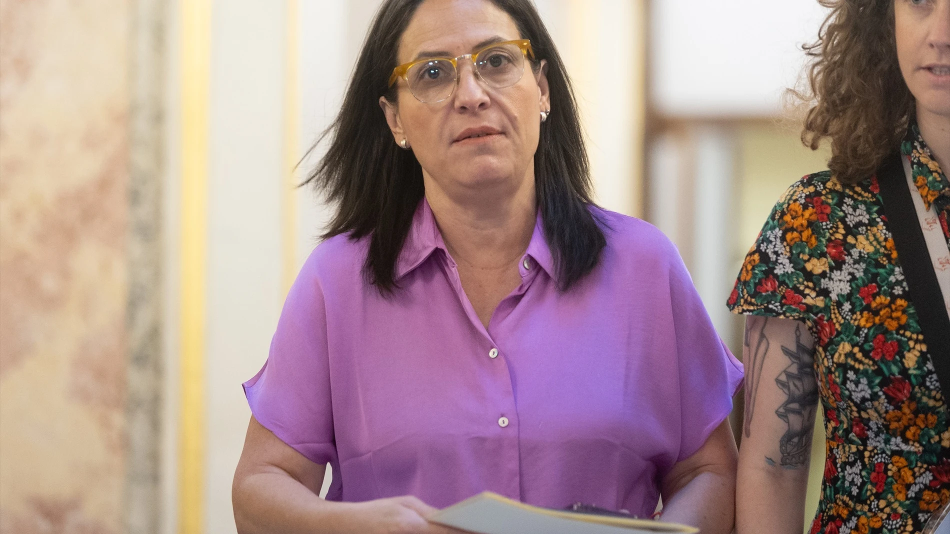 La vicepresidenta tercera de la Mesa del Congreso, Esther Gil de Reboleño