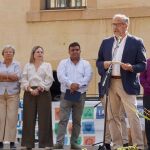El presidente de las Cortes regionales, Carlos Pollán, participa en la Romería de La Melonera