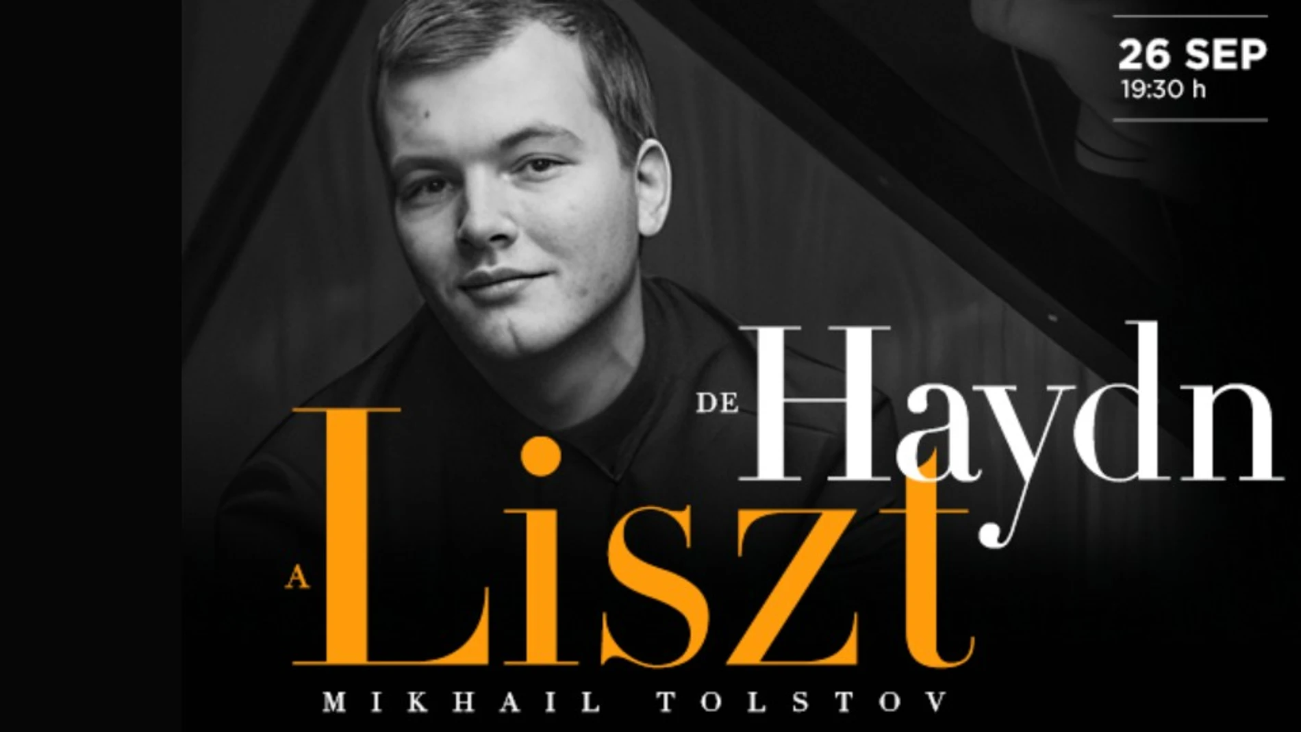 El pianista Mikhail Tolstov estará el próximo viernes en el club Monteverdi de Madrid