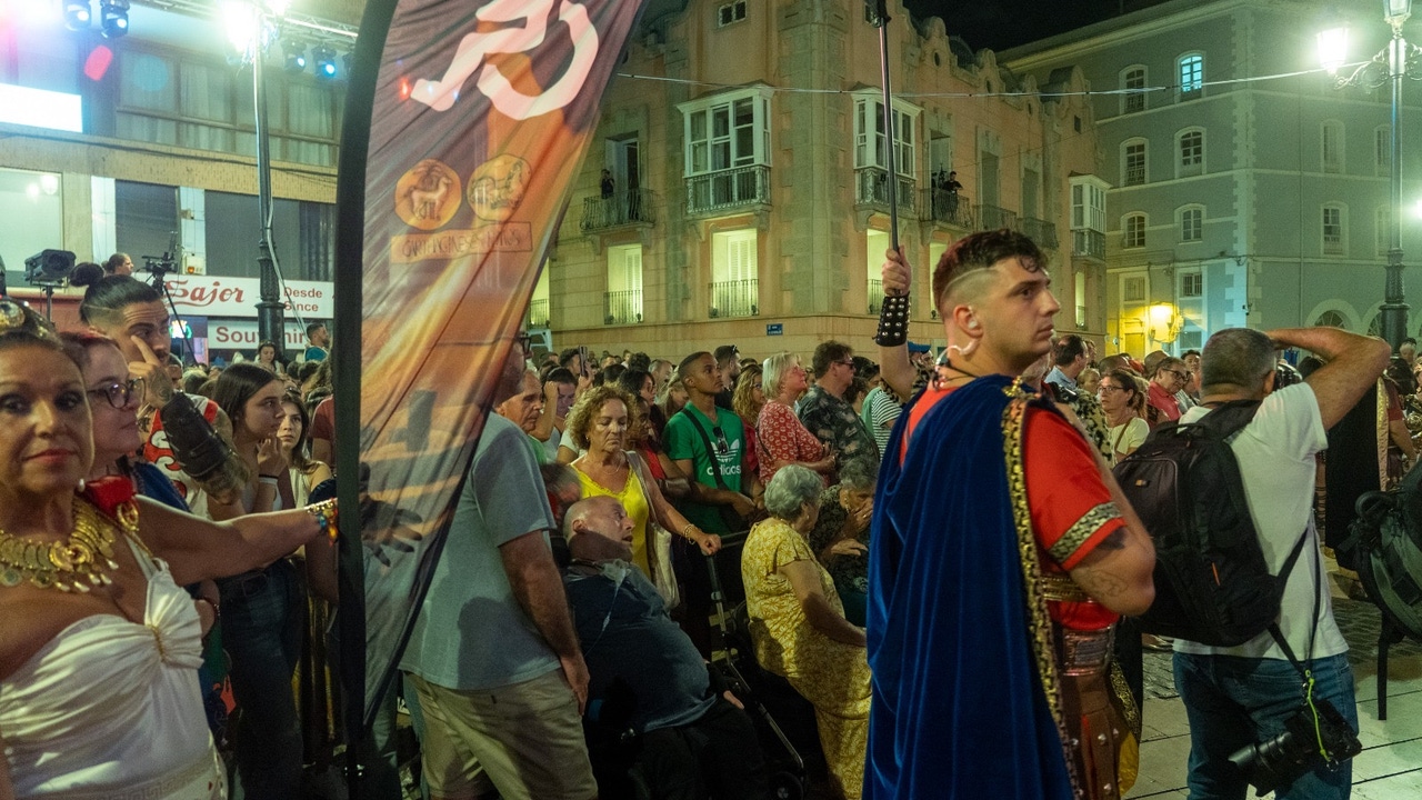 Cartagena celebra las Fiestas de Carthagineses y Romanos "más accesibles e inclusivas de su historia"