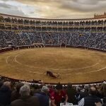 Vista panorámica de la Plaza de Las Ventas, durante la Feria San Isidro.