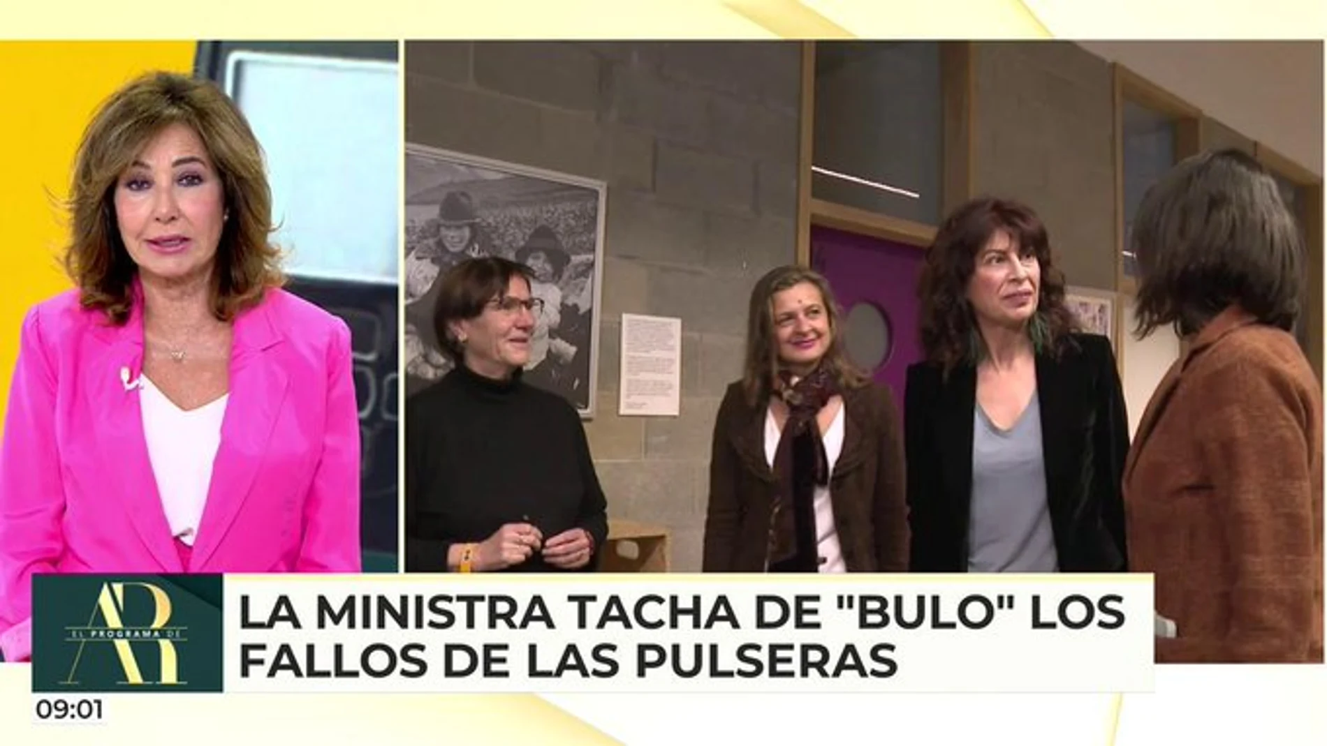 Ana Rosa durante su editorial inicial en 'El programa de Ana Rosa'