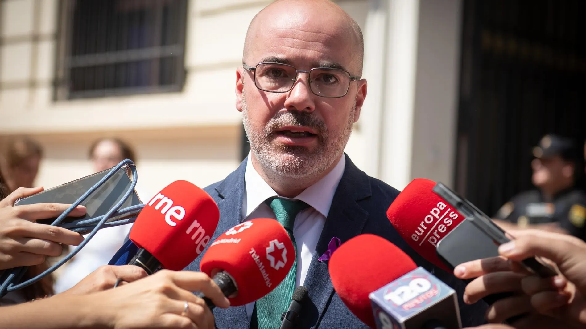 El delegado del Gobierno en la Comunidad de Madrid, Francisco Martín