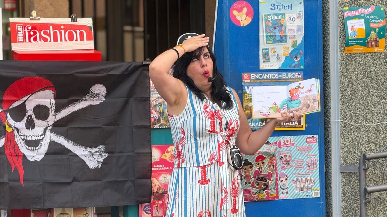 Mirian Galán reinventa la figura del pirata infantil