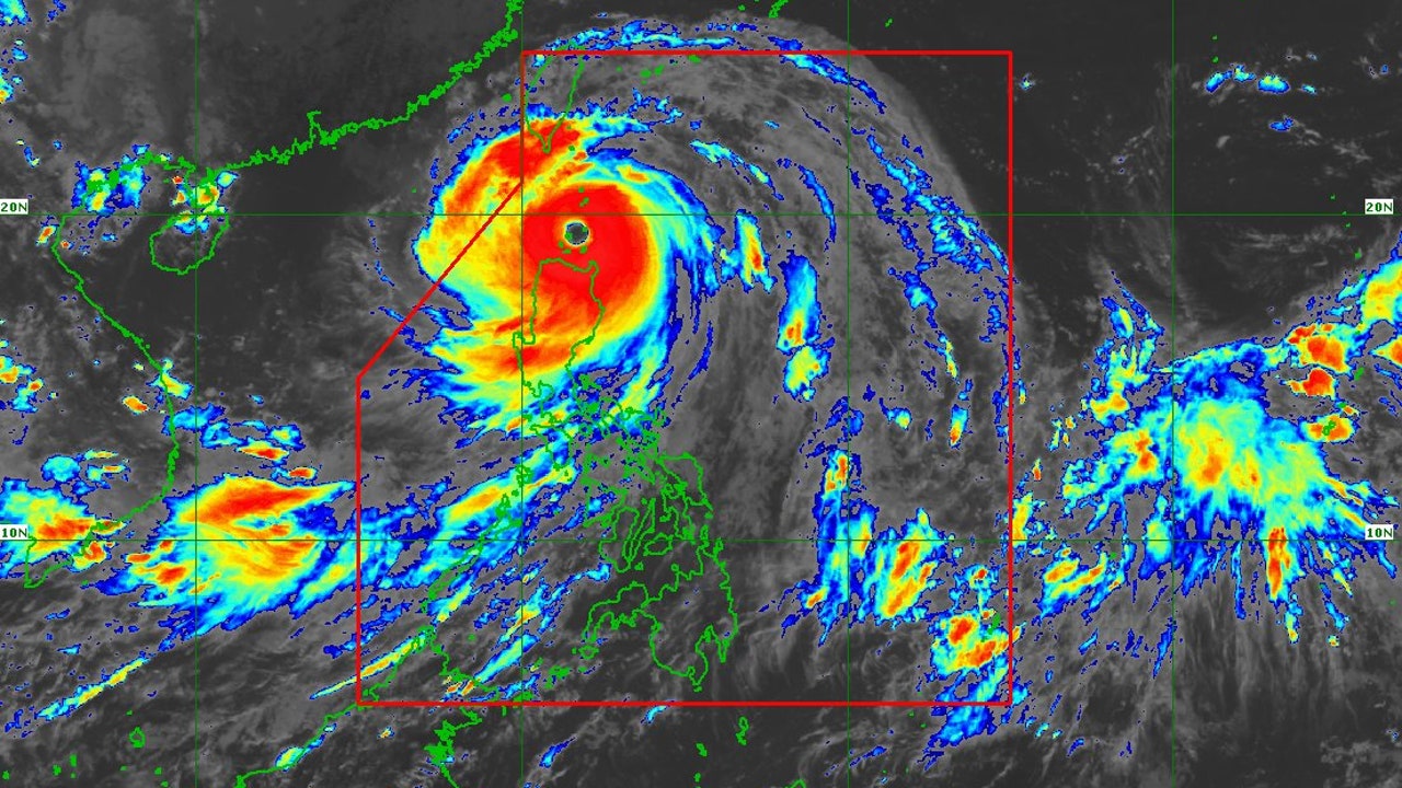 El "supertifón" Ragasa toca tierra en Filipinas y provoca miles de evacuaciones