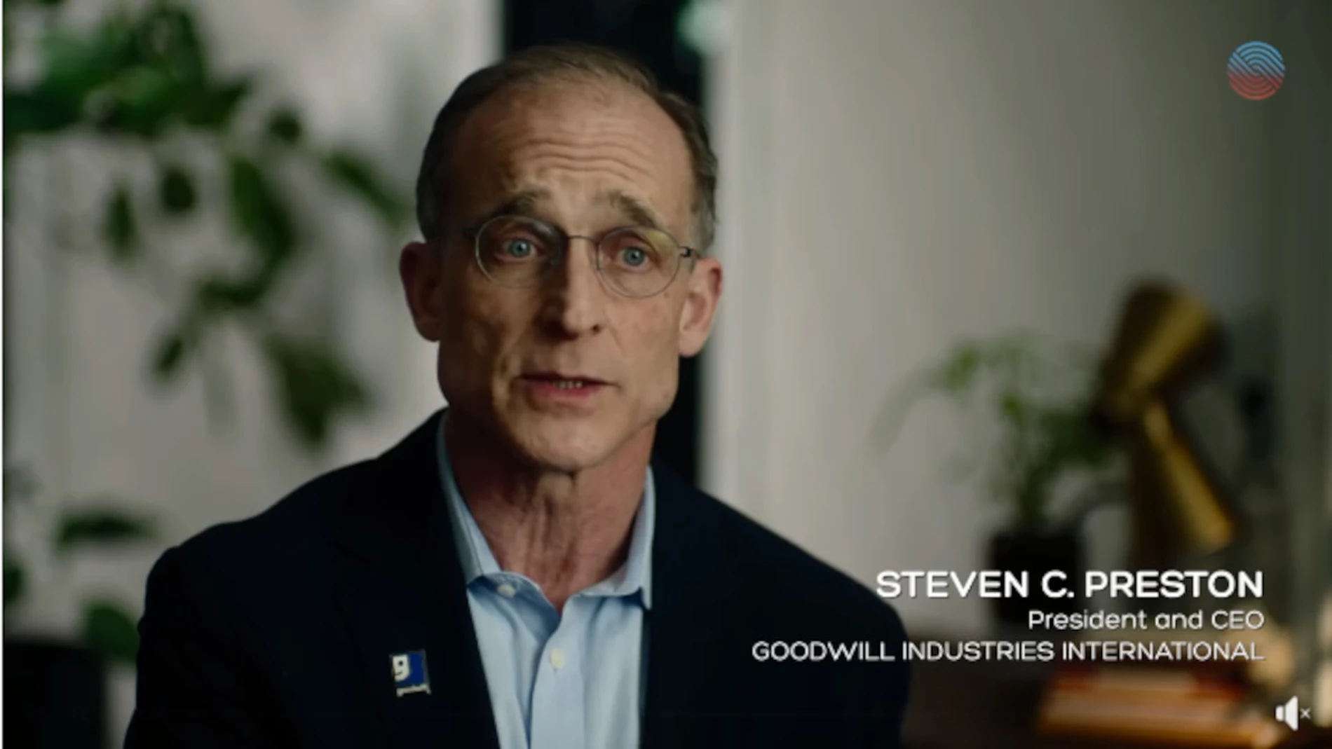 Steve Preston, CEO de la organización benéfica Goodwill