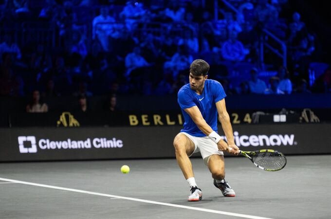 MURCIA.-Tenis.- Carlos Alcaraz: "En la Copa Laver puedo conocer a mis rivales fuera de la pista y eso es genial"