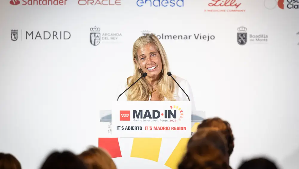Rocío Albert, consejera de Ecoomía, Hacienda y Empleo