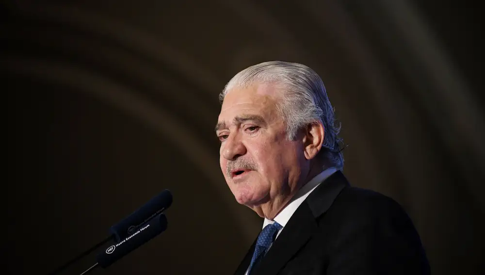 El consejero delegado de Endesa, José Bogas, durante un desayuno informativo de Nueva Economía Fórum, en el Hotel Mandarin Oriental Ritz, a 22 de septiembre de 2025, en Madrid