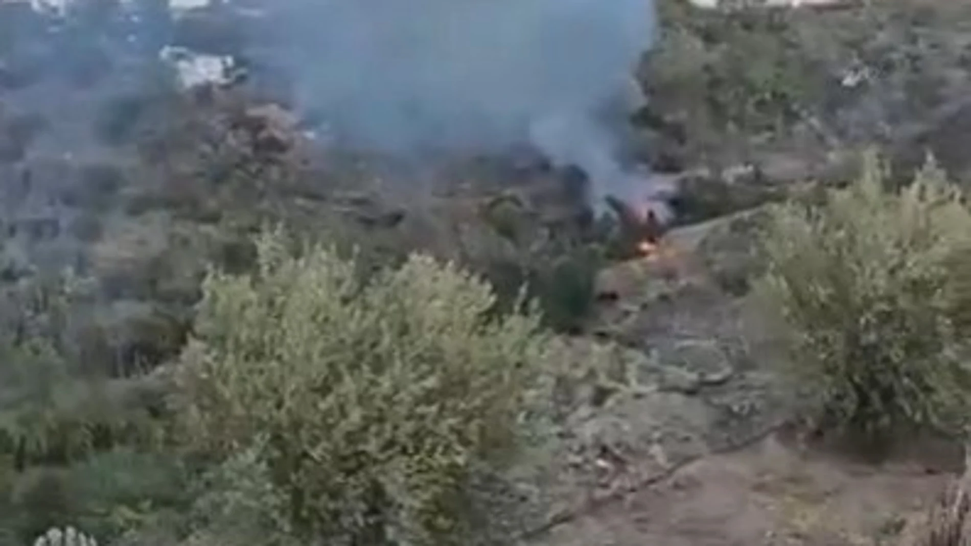 Incendio en Gran Canaria