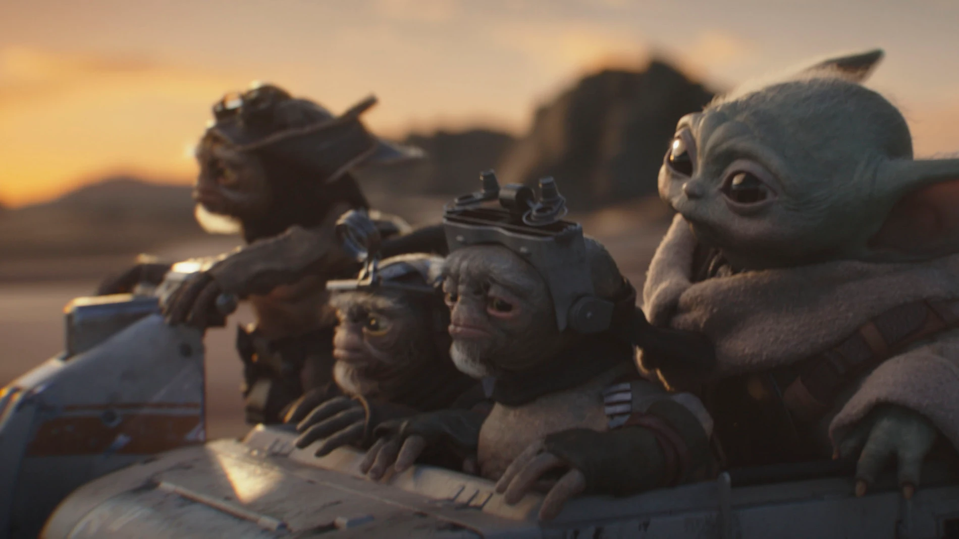 LOS ÁNGELES, 22/09/2025.- Bai, Clang, Keeto y Grogu, en un fotograma de la película "The Mandalorian and Grogu", que se estrenará en mayo de 2026 y de la que hoy se ha lanzado el primer tráiler. EFE/Lucasfilm Ltd CRÉDITO OBLIGATORIO SOLO USO PERMITIDO PARA ILUSTRAR LA NOTICIA QUE APARECE EN EL PIE DE FOTO SÓLO USO EDITORIAL