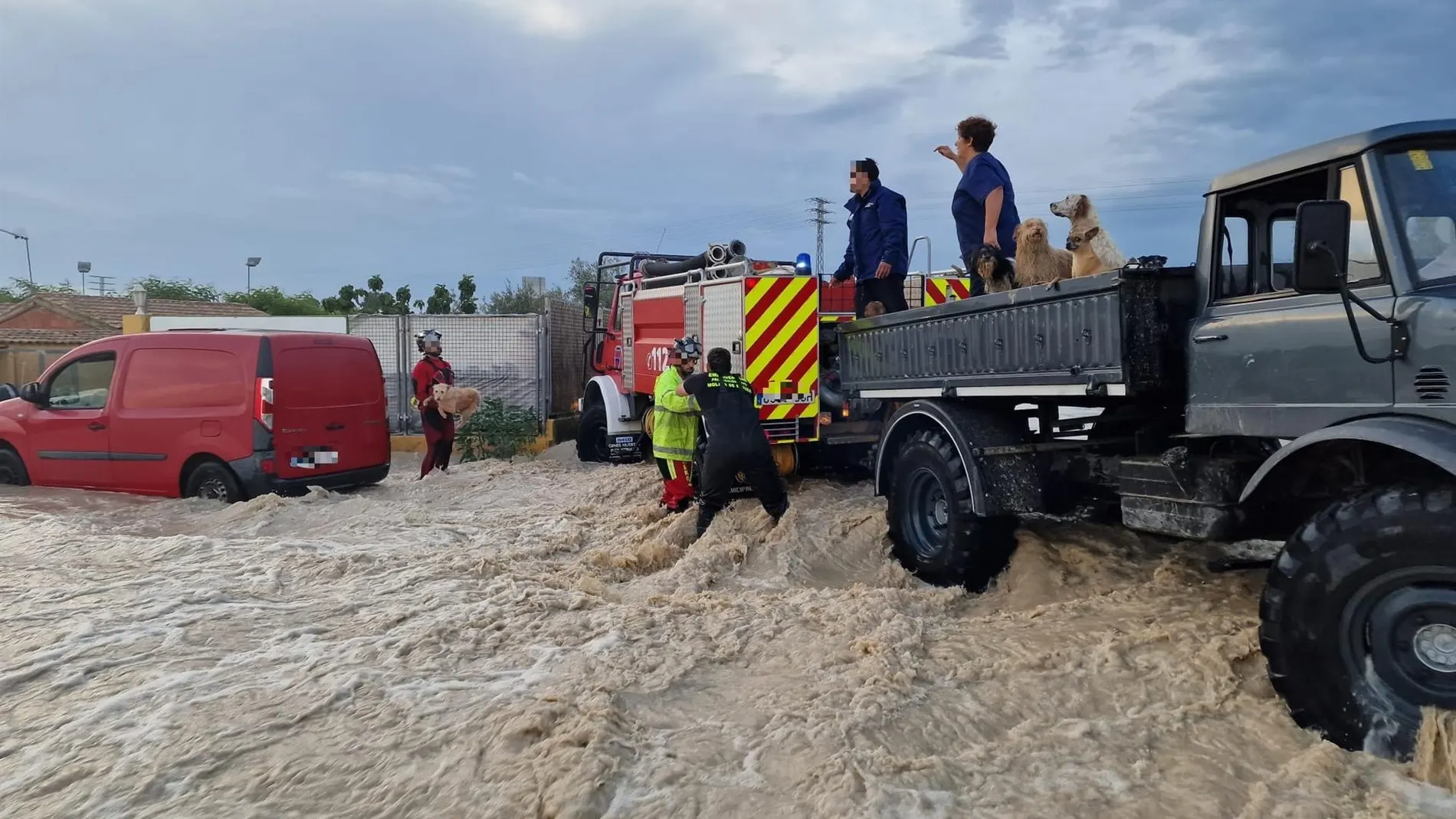 MURCIA.-Aemet activa para este martes aviso amarillo por lluvias y tormentas en el Campo de Cartagena y Mazarrón