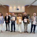 La consejera María González Corral y los representantes de las opas trasladan la voz del campo de Castilla y León a Bruselas