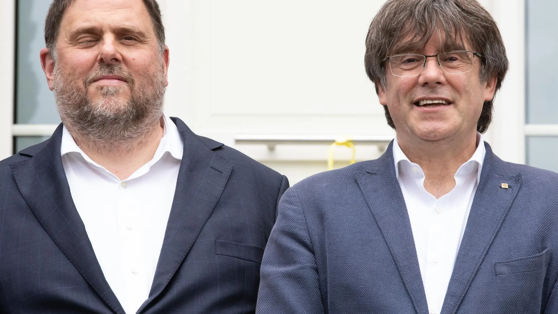 Oriol Junqueras y Carles Puigdemont