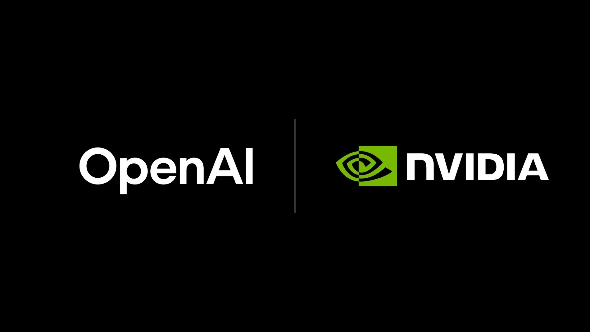 Logos de OpenAI y Nvidia. REMITIDA / HANDOUT por OPENAI Y NVIDIA Fotografía remitida a medios de comunicación exclusivamente para ilustrar la noticia a la que hace referencia la imagen, y citando la procedencia de la imagen en la firma 22/09/2025