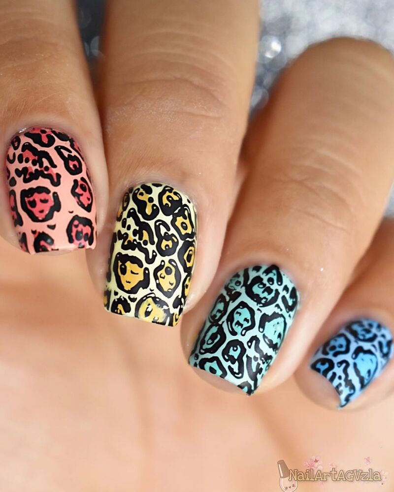 Animal print multicolor