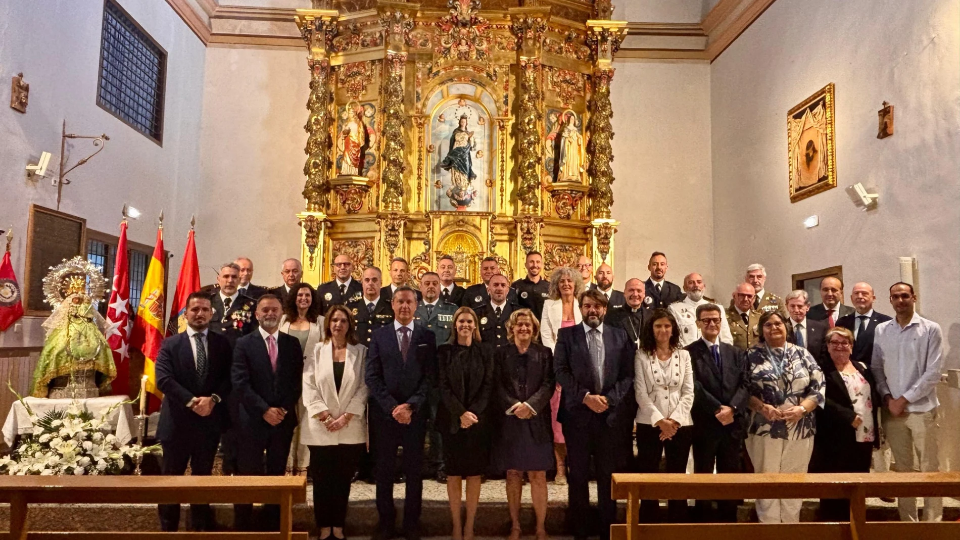 Acto de reconocimiento a la Policía en Alcalá de Henares
