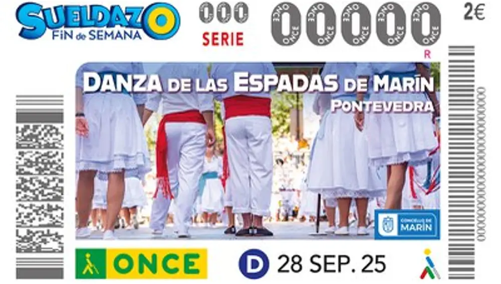 Cupón de la Once.