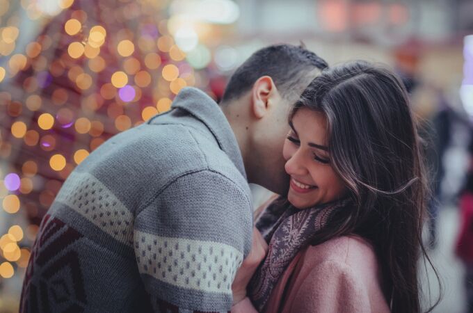 Pareja en la calle