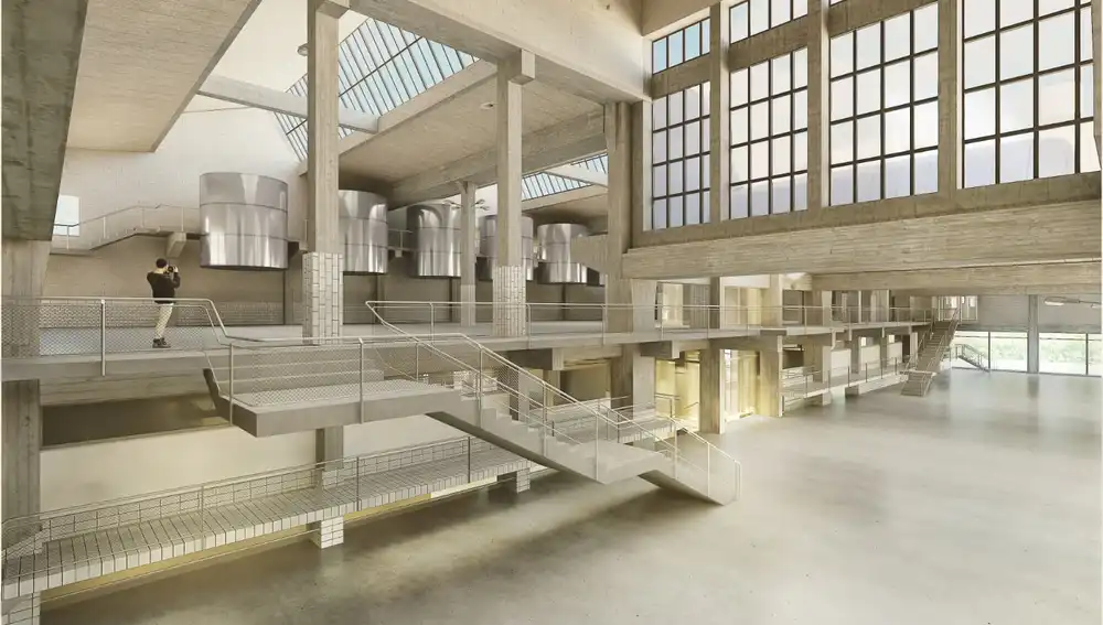 Render de las instalaciones una vez finalizados los trabajos