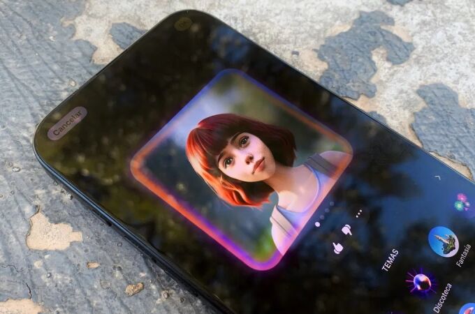 Image Playground en un iPhone