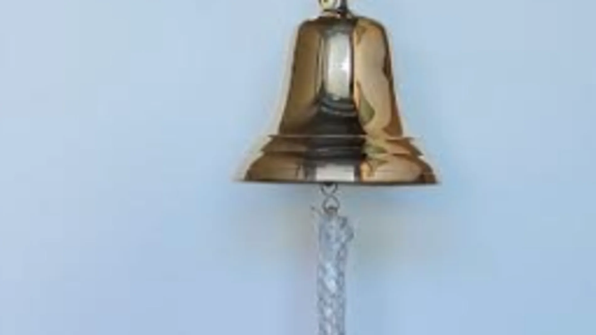 La campana oficial de la Bolsa de Madrid