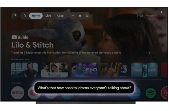 Gemini llega a televisores con Google TV
