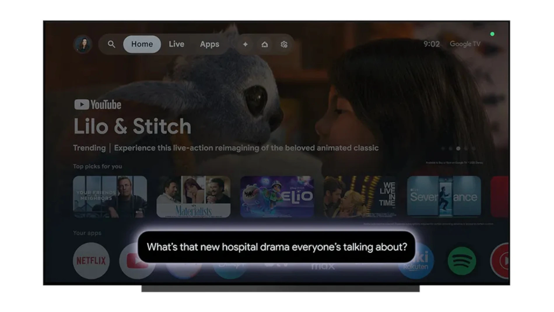 Gemini llega a televisores con Google TV