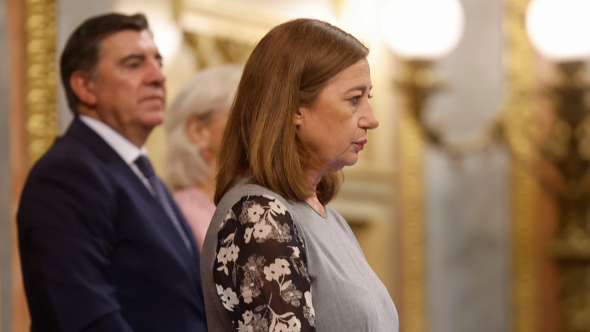 MADRID, 23/09/2025.- La presidenta del Congreso, Francina Armengol, durante el Pleno del Congreso que se celebra este martes, en Madrid. EFE/ J.P.Gandul