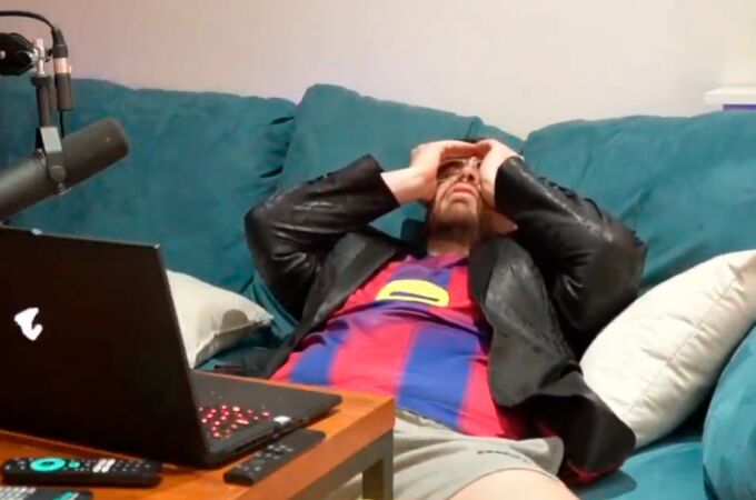 La viral reacción de un streamer argentino seguidor del FC Barcelona al ver el Balón de Oro de Dembélé
