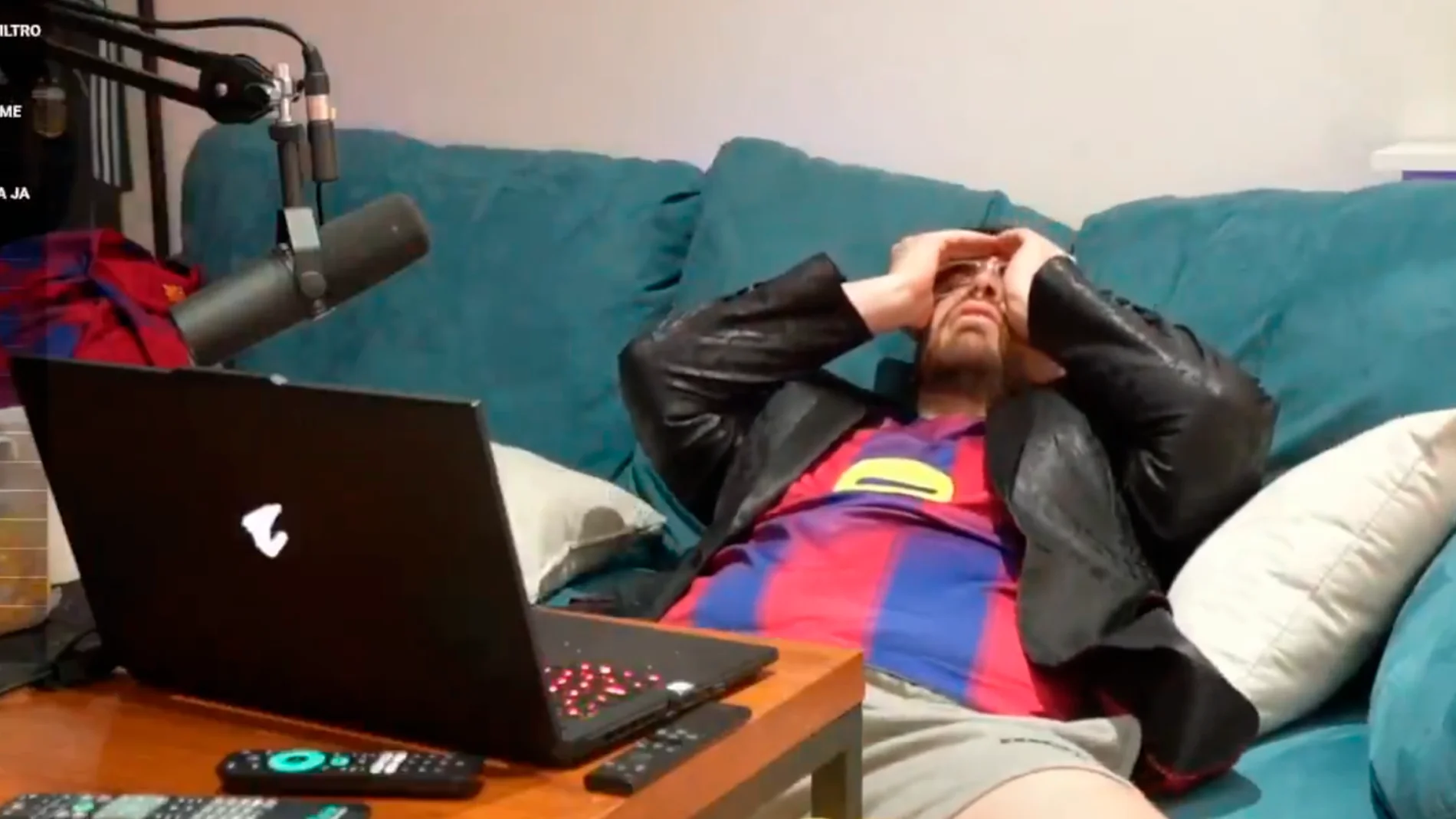 La viral reacción de un streamer argentino seguidor del FC Barcelona al ver el Balón de Oro de Dembélé