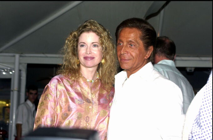 Diandra Douglas, junto a Valentino