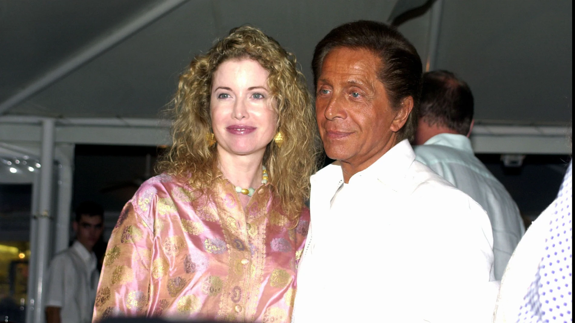 Diandra Douglas, junto a Valentino