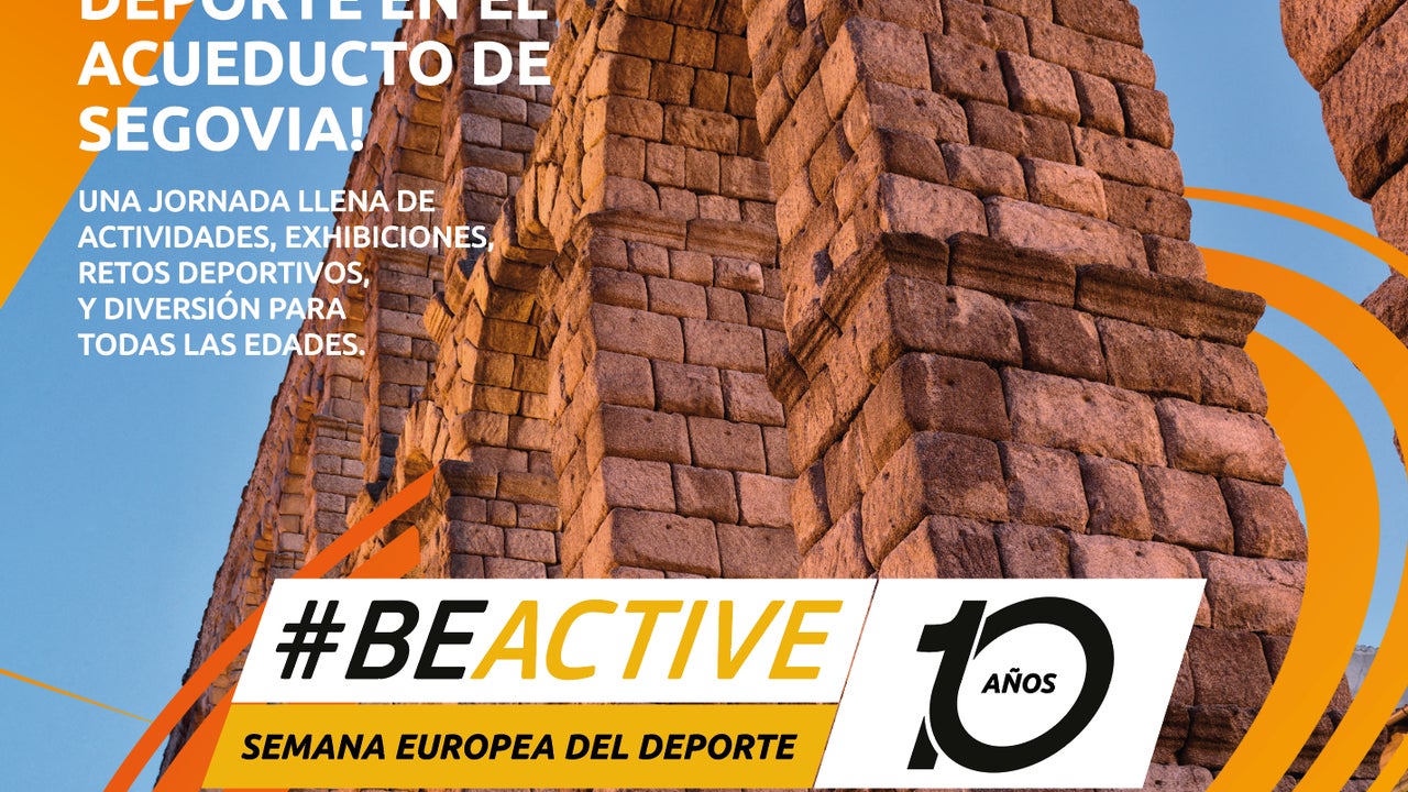 Segovia acoge este sábado el evento central de la 10ª Semana Europea del Deporte en España