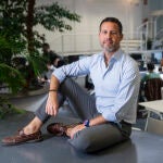 Juan Juárez, director general de Arquid, el 25 de septiembre en las oficinas del estudio de arquitectura en Madrid.